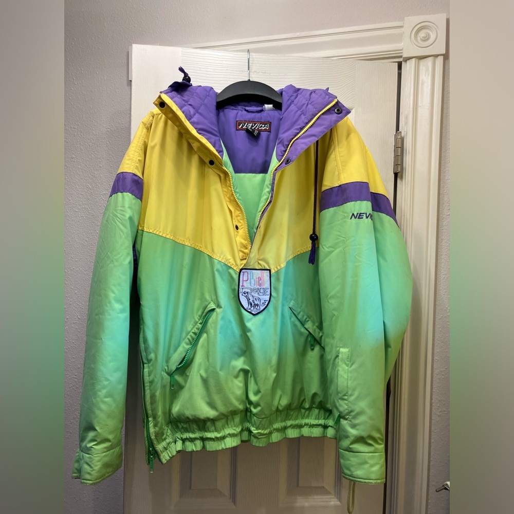 Vintage NEVICA Ski Colorblock Jacket men’s